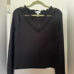 Carducci blouse. Black. Size M.